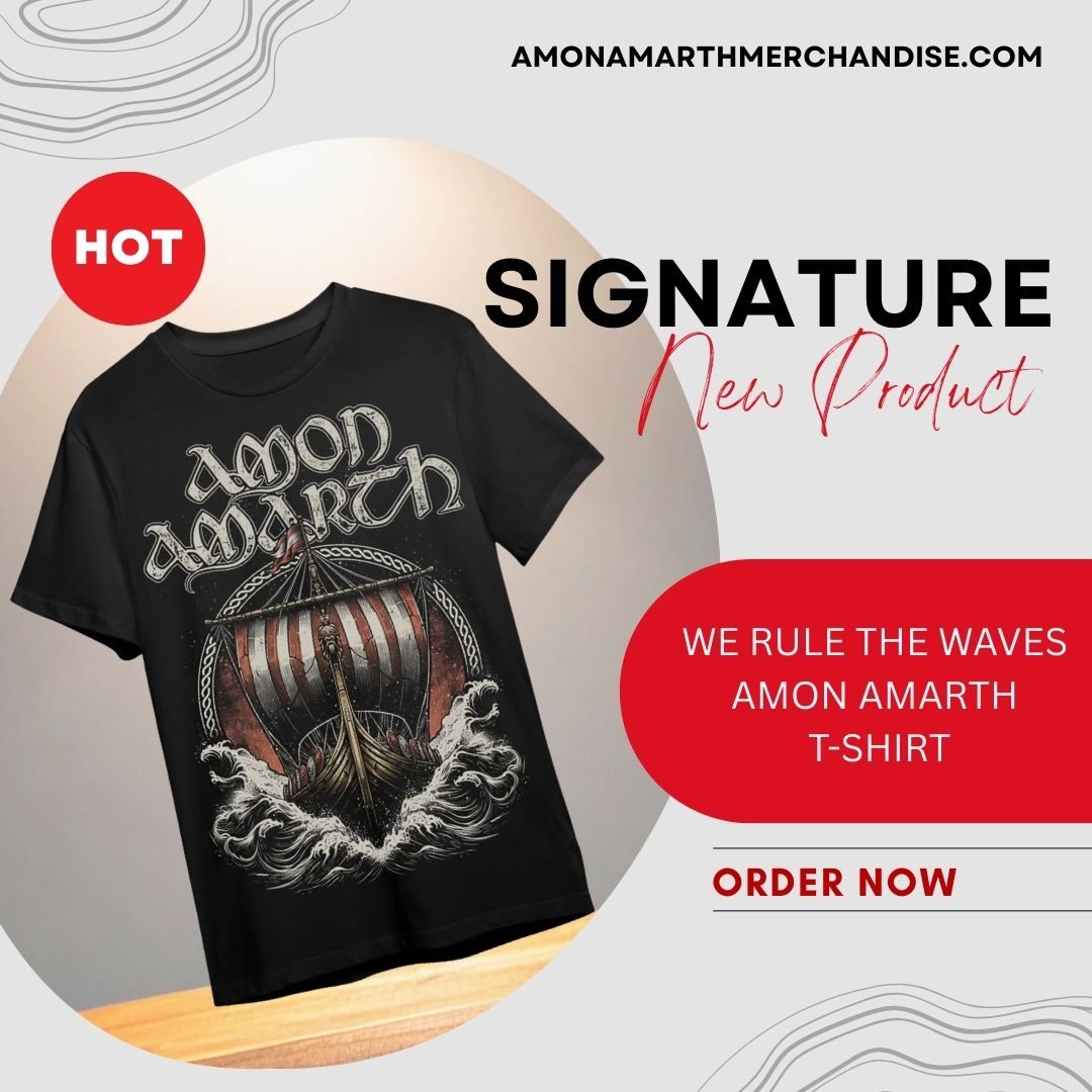 We Rule The Waves TTPM1901 Amon Amarth T-Shirt